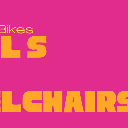 Wheelchair Riders and Christiania Bikes
