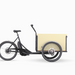 MidDrive bike with Cream cargo box