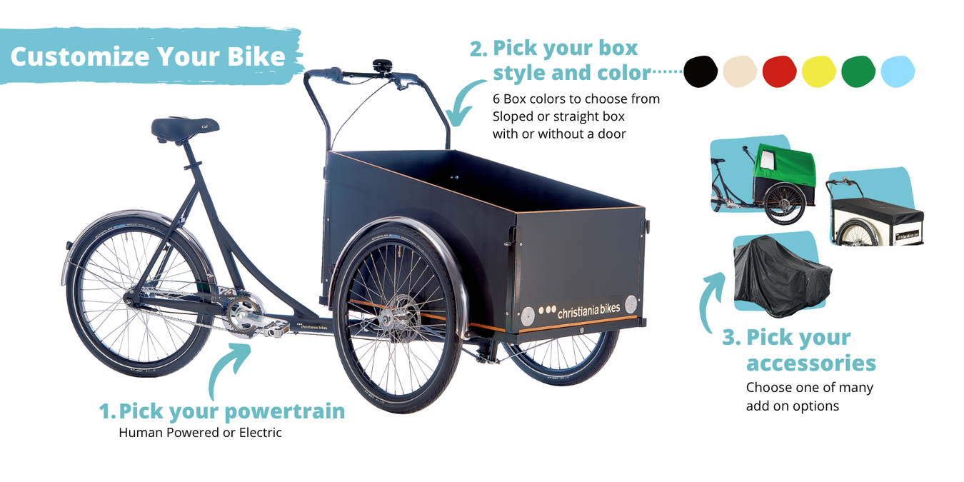 Build Your Custom Bike Christiania Bikes America