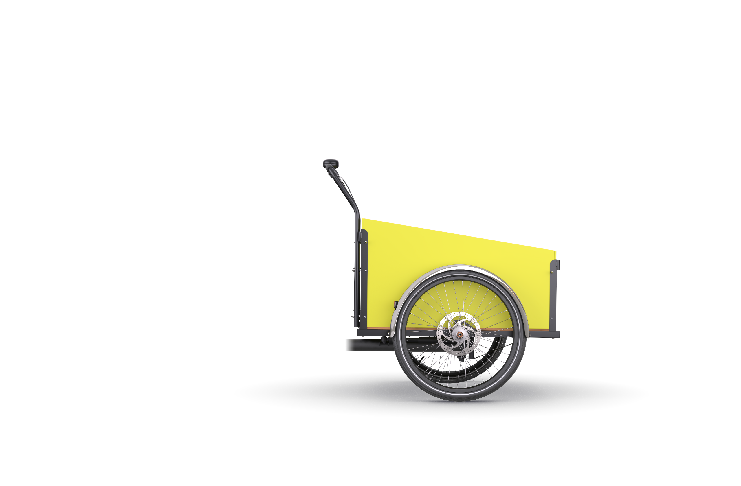 Christiania bikes replacement classic sloped box- yellow