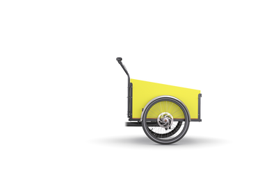 Christiania bikes replacement classic sloped box- yellow
