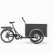 Classic straight Christiania Cargo Bike Black