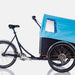 Cargo bike blue prairie hood