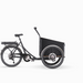 Black Christiania Cargo Bike Model Short