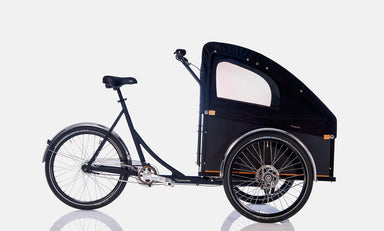 Black Bugatti Hood side view