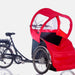 Christiania Cargo Bike Model Taxi with rain blanket and hood